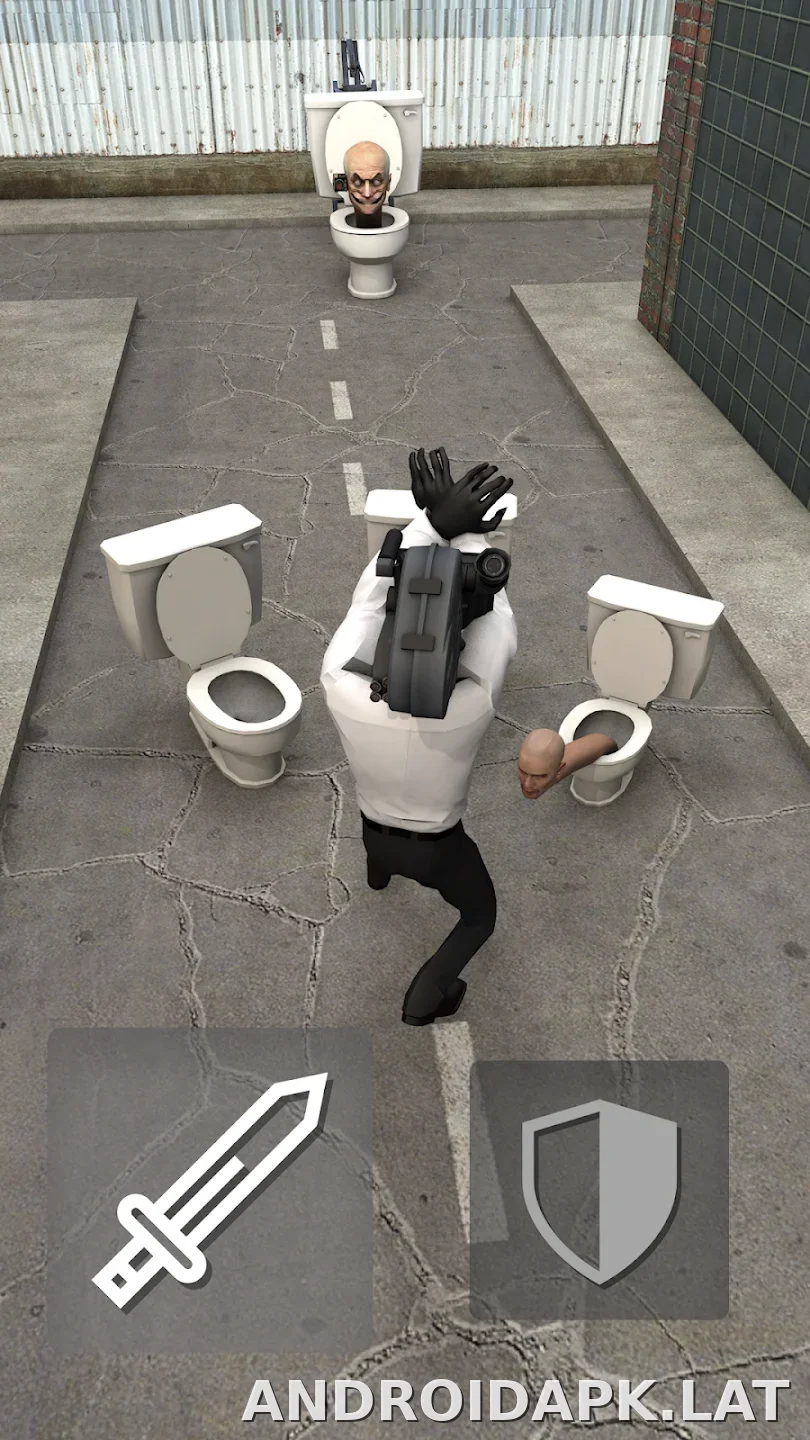 Toilet Fight скриншот 4