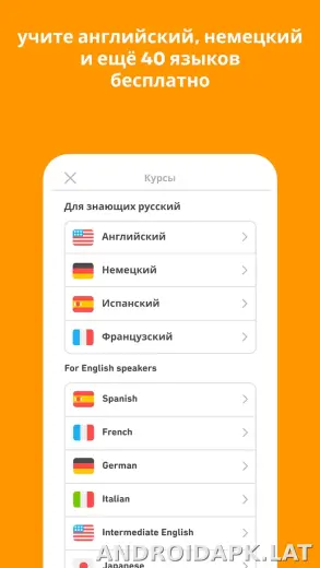 Дуолинго скриншот 6