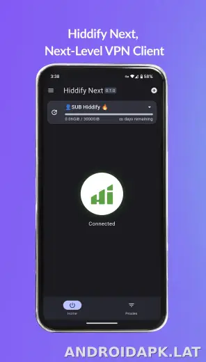 Hiddify скриншот 1